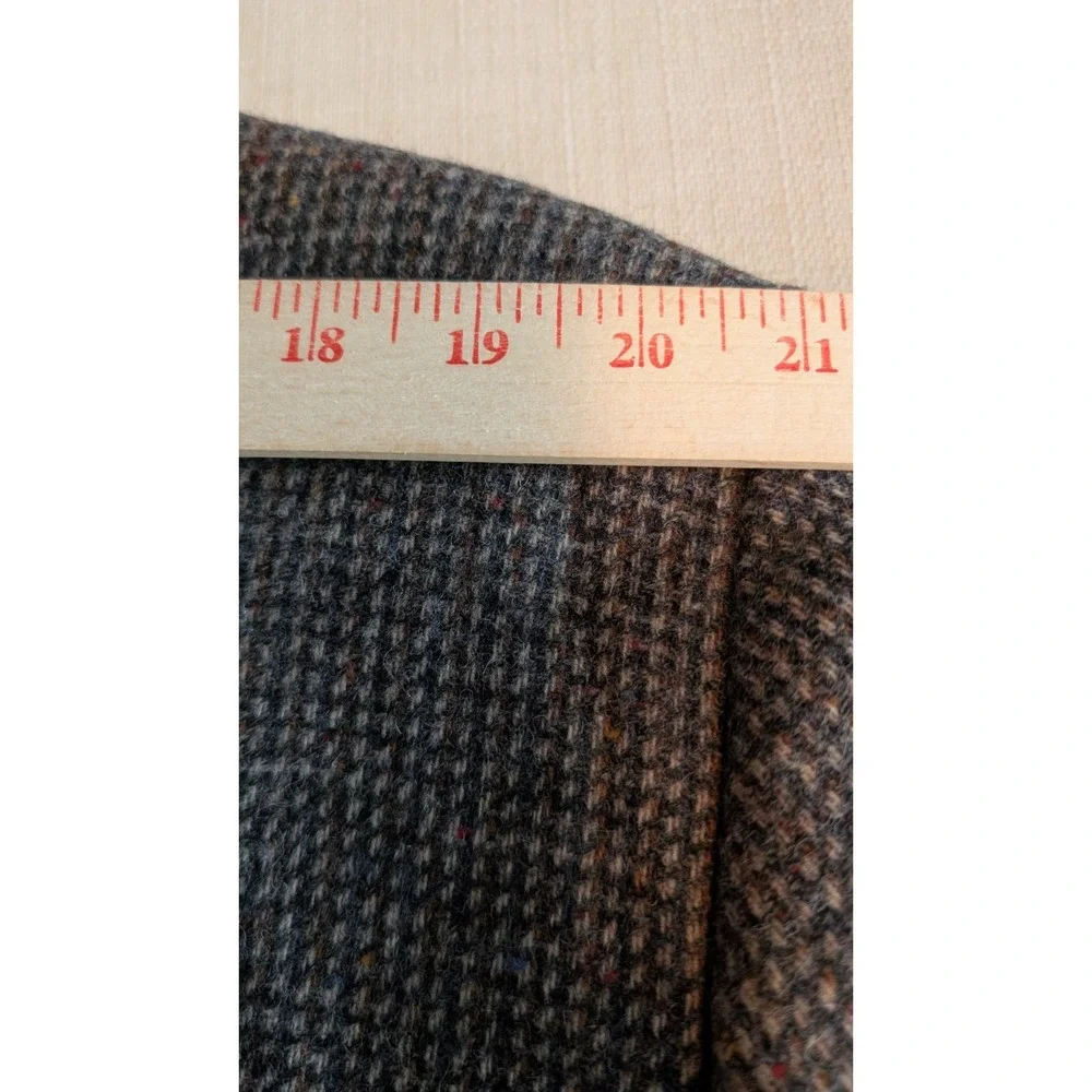 Vintage ARNOLD PALMER 1980's Jacket Men Brown Multicolor Wool Blend Size 2XL